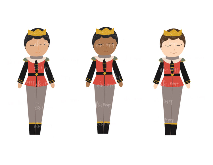 Sugar Plum Fairy & Prince Printables