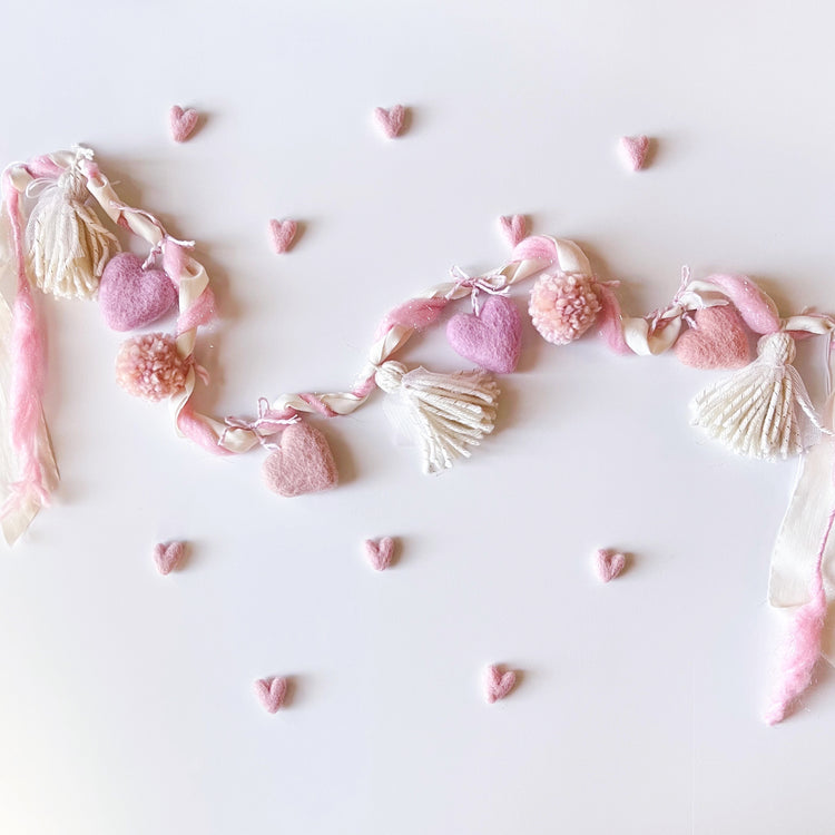 Whimsical Heart Garland