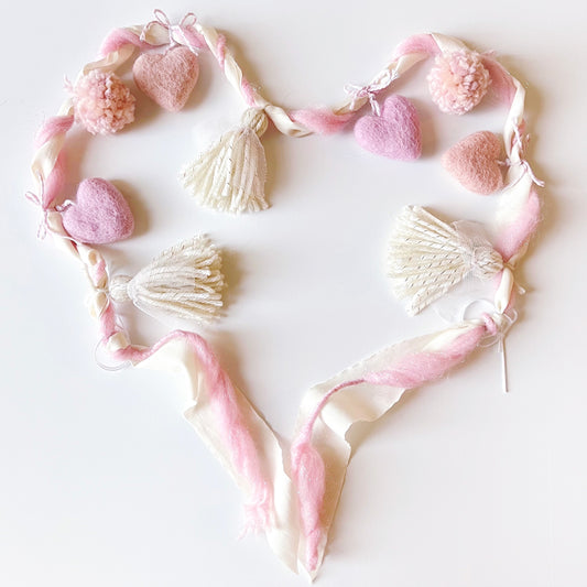 Whimsical Heart Garland